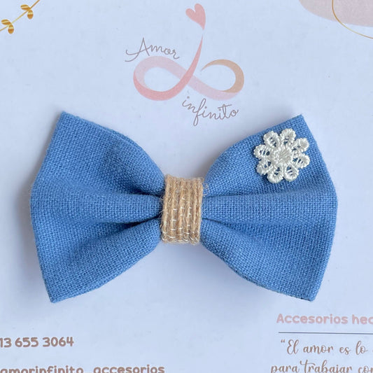 Moño Lisboa azul