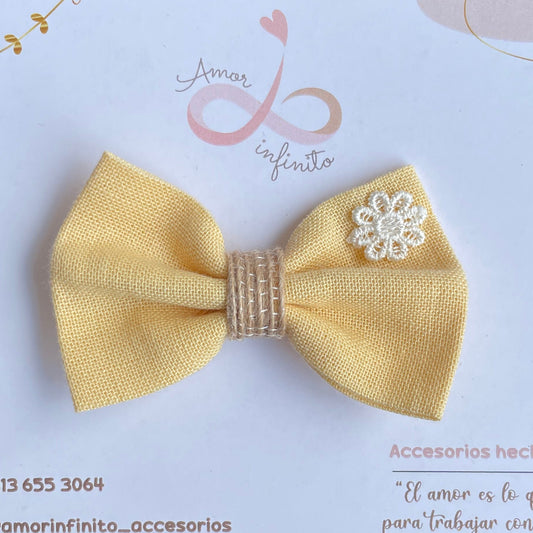 Moño Lisboa Amarillo