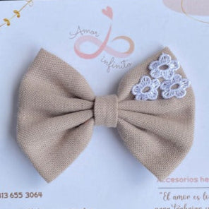 Moño Rosario Beige