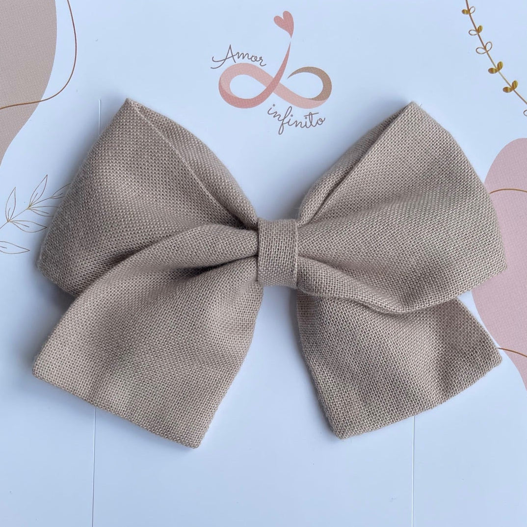 Moño Florencia Grande Beige