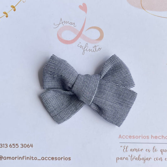 Verona pequeño Gris rayas
